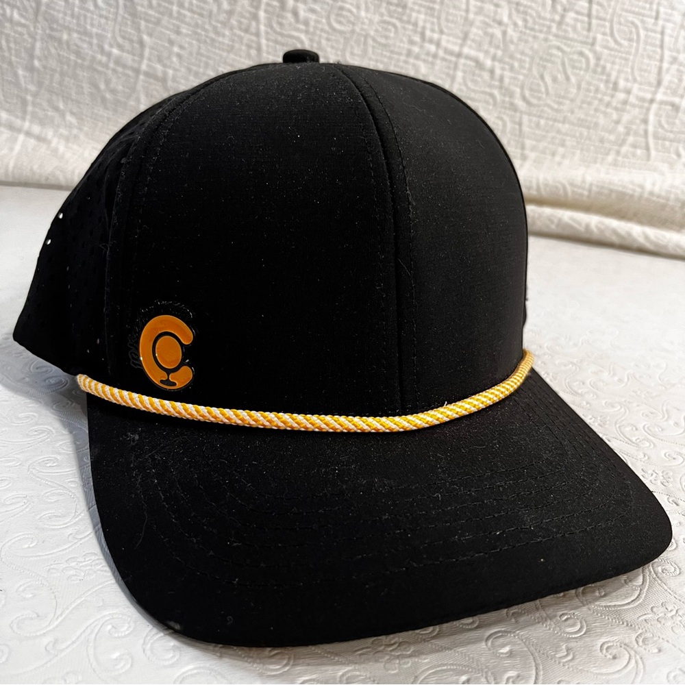 Seedless Premium Brand Clothing Co Black Adjustable Hat Cap 10 yr Anniversary